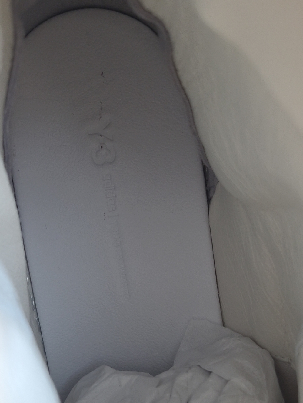 Y-3 Adidas Forum Hi OG Nondye White Mens 11.5 - Picture 6 of 10